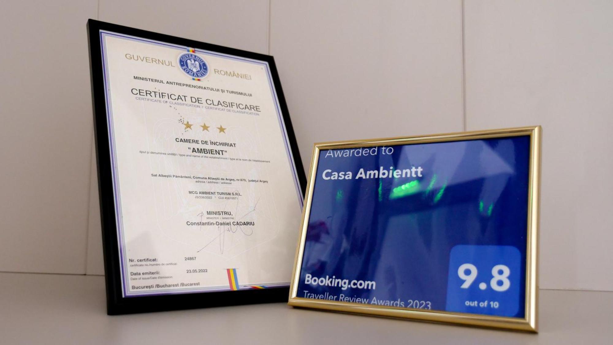 Casa Ambientt Hotel Curtea De Arges Luaran gambar